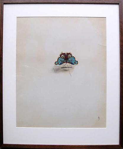 Varujan Boghosian, 2007
 The Cat , collage
21.25" x 24.625"