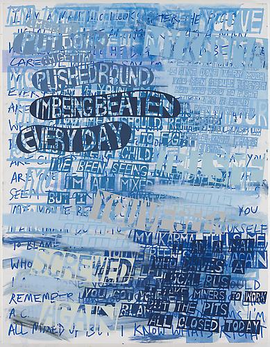 The Dirty Jobs, 2009  
Acrylic on canvas
48 x 36 inches
