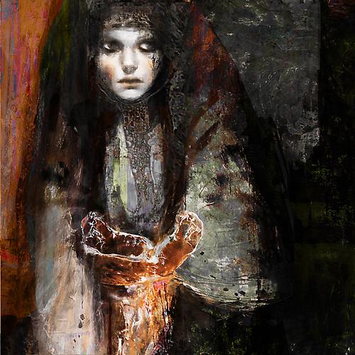 Till Daybreak (2012)  -  Enquire 
Mixed Media on Canvas
48 x 48 "