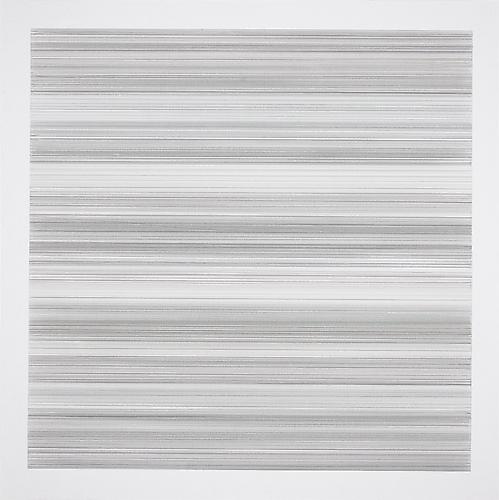 Toccata #37, 2010
Silver, brass, bronzepoint on white Plike paper
18 x 18 inches
