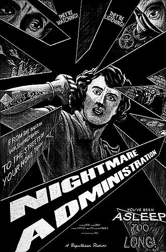 David Trulli
Administration Nightmare, 2008
Ink on clayboard
36 x 24 inches