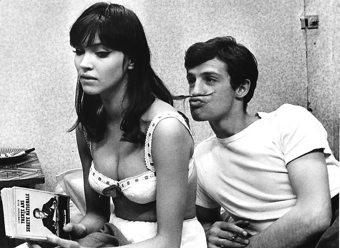 Anna Karina and Jean-Paul Belmondo (Une Femme Est Une Femme)
1960
gelatin silver print