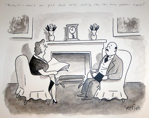 New Yorker Rejection, 1990
Acrylic and ink on paper
9 x 11.25 inches