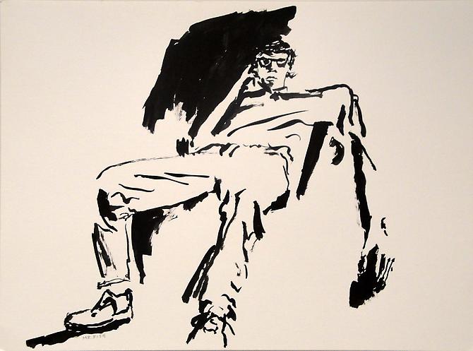 Mr. Fish, 1996
Ink on paper
9 x 12 inches