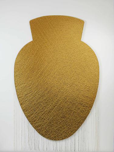 Unknown-UT, 2009
Thread, pins on wood panel
94 x 70 in / 240 x 180 cm