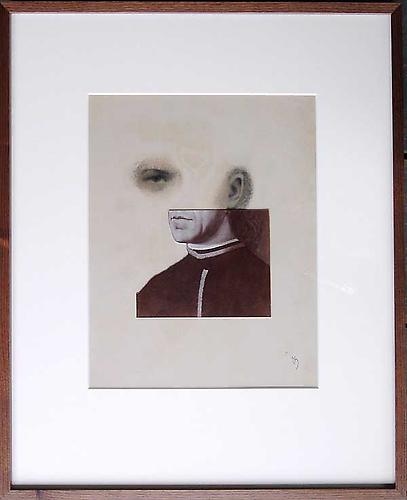 Varujan Boghosian, 2008
 A Renaissance Puzzle , paper collage
12.5" x 10"