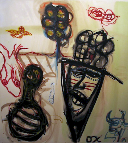  Untitled , 2003
Mixed media on paper
30 x 22 inches