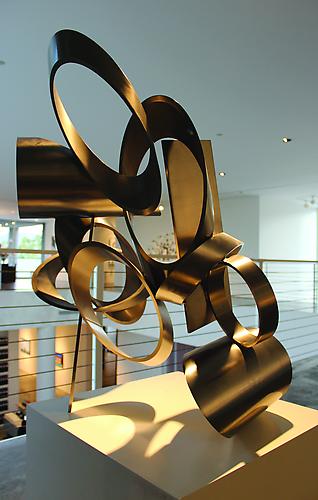 Nancy Lorenz, Rock Garden  (2012)
Mother Of Pearl, Silver Leaf, Pigment And Lacquer On Panel
24h x 96w in (60.96h x 243.84w cm)