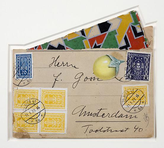 Varujan Boghosian, 2012
 Amsterdam , collage
6" x 6.5"