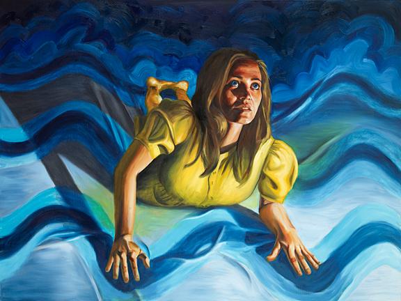 Vanessa Prager
Sea of Love, 2008, 
Oil on linen, 36 x 48 inches