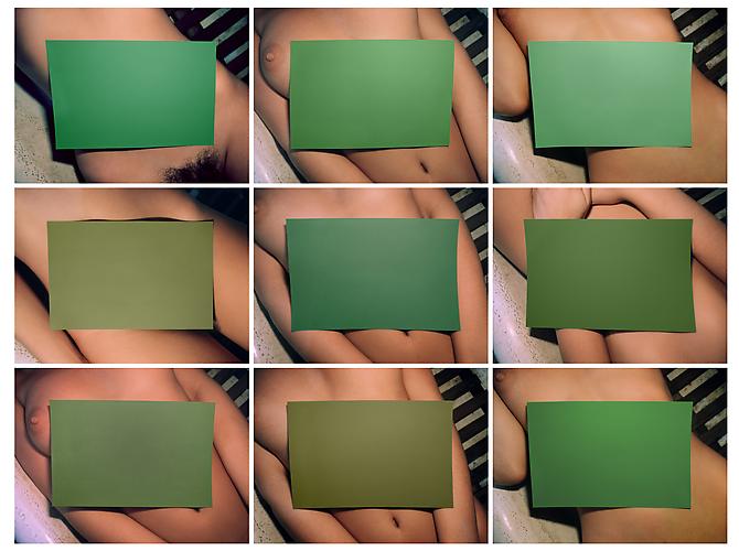 Victor Landweber
Greens, 1976 (Printed 2011)
Digital pigment print; Numbered 1/9; Signed and numbered on recto
Image:  24 x 34 inches; Framed: 32.5 x 40.5 inches