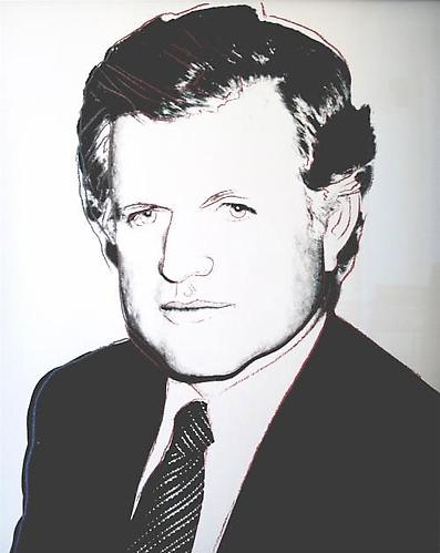Andy Warhol
Ted Kennedy, 1980
Screenprint with ruby diamond dust on Lenox Museum Board
40 x 32 inches