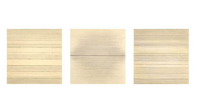 Morning Mist, 2010
Silver point and acrylic on wood
16 x 52 inches