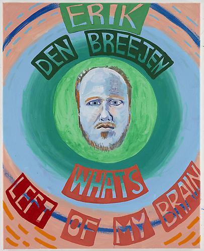 What's Left of My Brain, 2010
Acrylic on canvas
36 x 28 inches