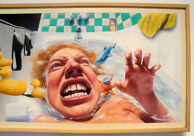 What's So Funny;  Mark Fredrickson detail