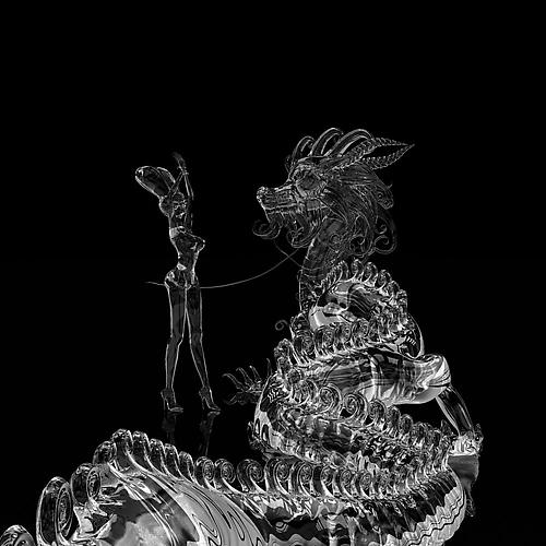 Whiskers, Unicorn Horn and Curly Spikes, crystal
C print, 72 x 72 inch