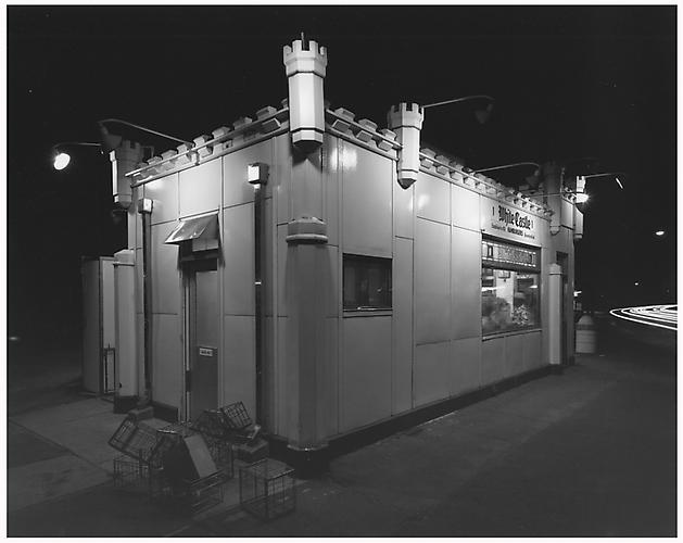 White Castle, Route #1, Rahway, New Jersey
1973
gelatin silver print