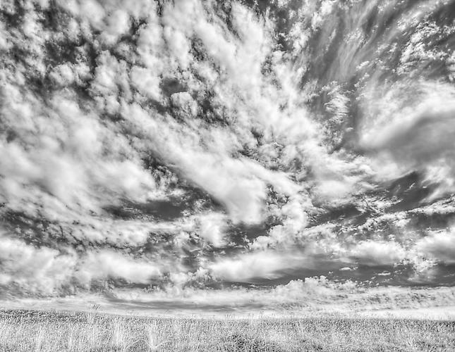 Summer Clouds and Grassy Field
gelatin silver print