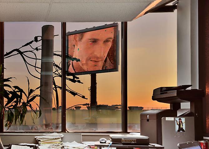 David S. Allee, Billboard LED (ed. 6, 2012)
Chromogenic Print
28h x 40w in (71.12h x 101.6w cm)