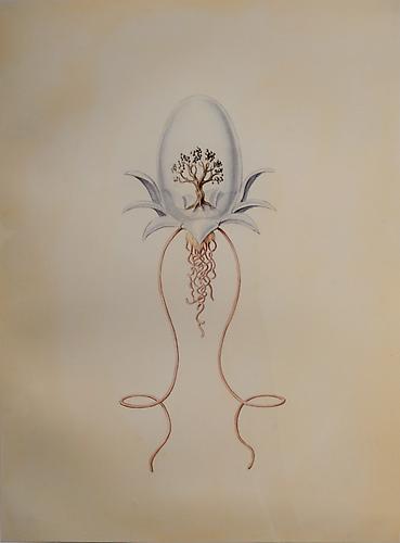 Belljar 3, 2011
watercolor on Arches
19 x 14 inches