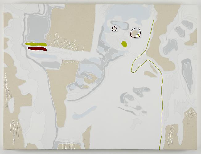 Untitled (Mask Variation), 2011
Acrylic on Canvas
24 x 32 inches