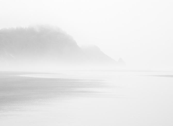 Morning Fog, Central Oregon Coast
gelatin silver print
