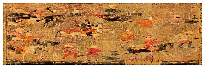 Hunting Gold   2009
Mixed media on panel
59 x 47.2 in / 150 x 119 cm