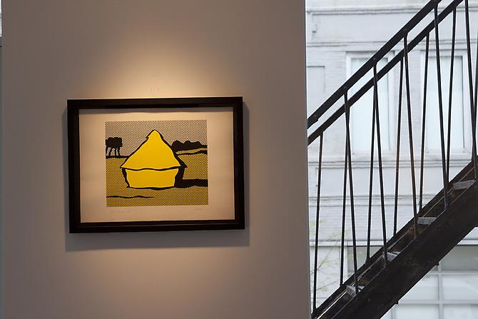 Haystack, 1969 in situ.