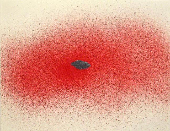 10592nd Days of Flying, 2009
Oil and acrylic on paper
8 x 11 inches