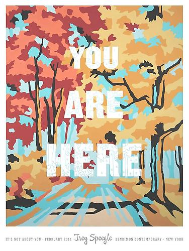 IT’S NOT ABOUT YOU
Exhibition poster, 18 X 24” inches. $30