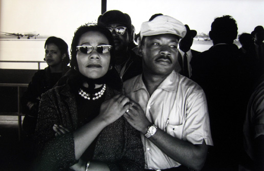Selma to Montgomery March - Martin Luther King Jr., Correta Scott King, Montgomery Airport, Montgomery, Alabama, March 24, 1965
1965
gelatin silver print