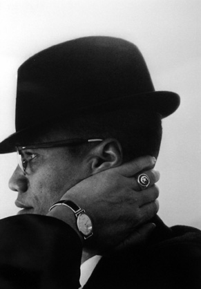 Malcom X, Chicago
1961
gelatin silver print