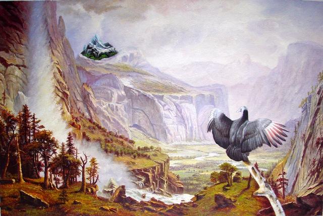 The Curious Incident, 2010.
Oil and acrylic on canvas, 20 x 30 inches.