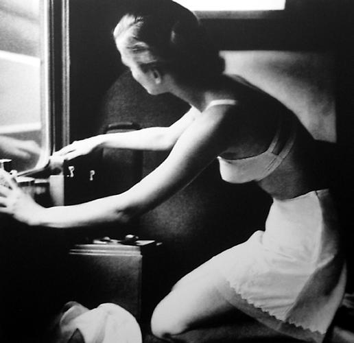 Nylon - A Natural Traveler: Margie Cato, Harper's Bazaar
1949
gelatin silver print
