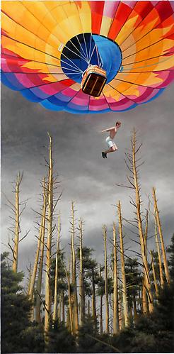 Shay Kun
High Hopes, 2011.
Oil on canvas, 36 x 18 inches.