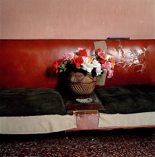 OLGA CHAGAOUTDINOVA | PAPER FLOWERS IN VASE | C-PRINT | 61 x 61 CENTIMETERS | 2007