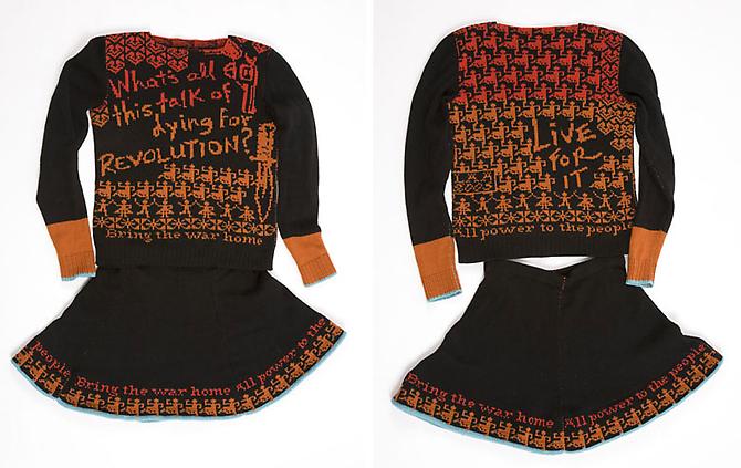 What's all this Talk about Dying for Revolution, 2008
Wool