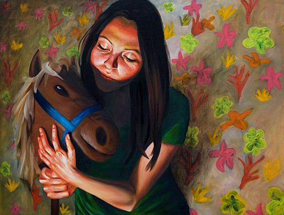 Vanessa Prager
Big Love, 2008
Oil on linen
30 x 40 inches