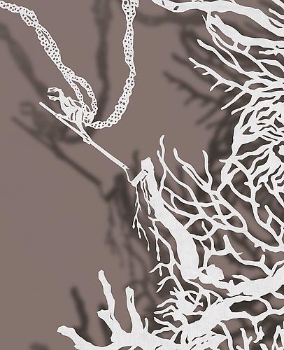 Painting Coral (detail)