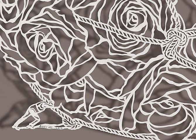 Rolling Roses (detail)