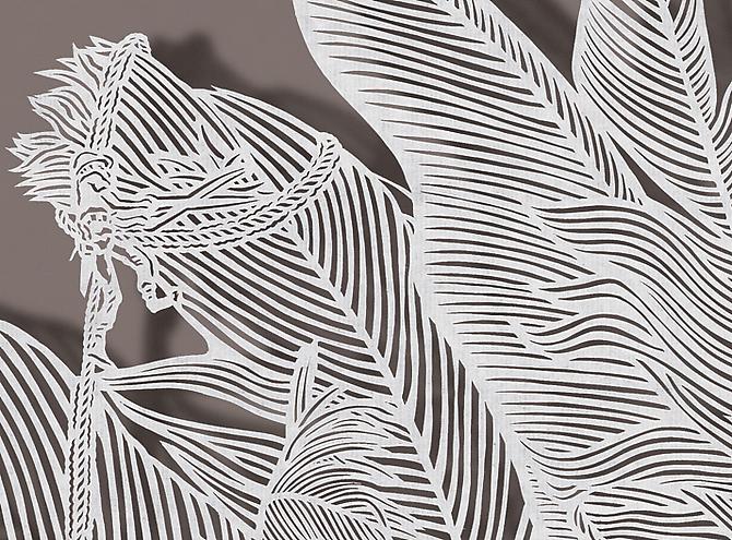Trimming Feathers (detail)