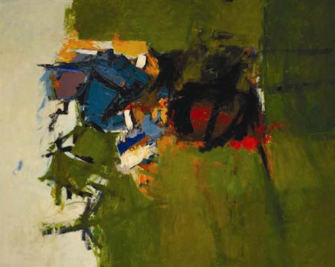 Walter Plate 
Hot House II, 1960 
Oil on canvas
48 x 60 1/8 inches
PLAT_W_008