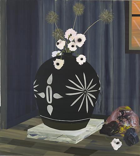 Paul Wackers, Measure of Time (2011)
Acrylic, Spray Paint On Panel
40h x 36w in (101.6h x 91.44w cm)