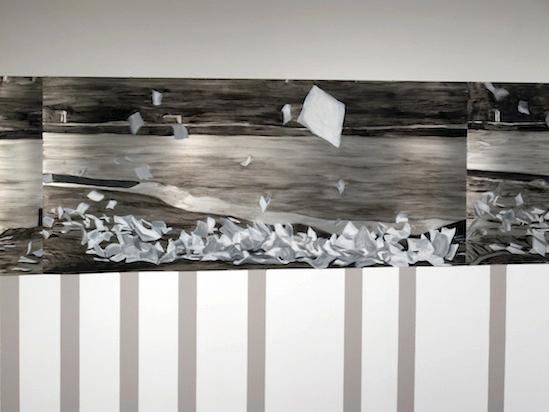 SEQUENCE (DETAIL) | OIL ON ALUMINUM AND LATEX PAINT | 204 X 488 INCHES | 2009
INSTALLATION VIEW | CARLETON UNIVERSITY ART GALLERY | OTTAWA, CANADA