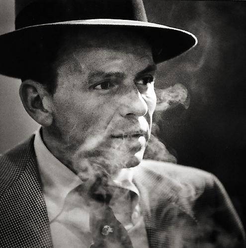 Frank Sinatra, New York City [smoke]
1956
gelatin silver print