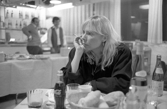 Joni Mitchell, Café, Genoa, Italy
1983
gelatin silver print