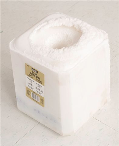SALT LICK (WHITE) | COMPRESSED SALT AND COLOURING | DIMENSIONS VARIABLE | 2010
