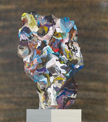 Paul Wackers, Primary Element (2011)
Acrylic, Spray Paint On Panel
40h x 26w in (101.6h x 66.04w cm)