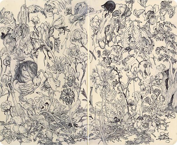 JAMES JEAN
Mole E, 2010
Ink on paper
9 X 10 inches