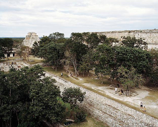 UXMAL, MEXICO | RE-CREATIONAL SPACES | C-PRINT | 40 x 52 INCHES | 2007
